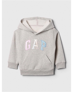 Пуловер с капюшоном Hoodie, серый Gap