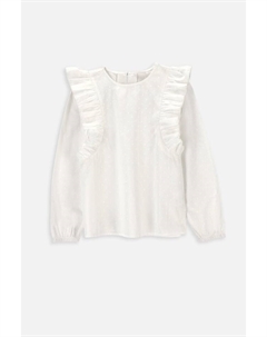 Толстовка Langärmelige Bluse, белый Coccodrillo