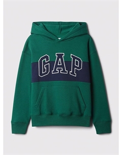 Пуловер с капюшоном Hoodie, зеленый Gap