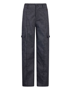 Тканевые брюки Cargohose, антрацит Retour