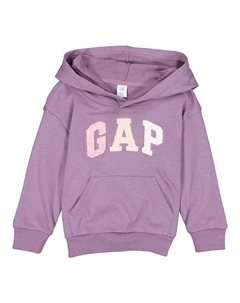 Пуловер с капюшоном Hoodie, фиолетовый Gap