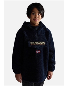 Флисовая куртка Fleecepullover Burgee, темно-синий Napapijri