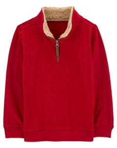 Толстовка Sweatshirt, красный Carter`s