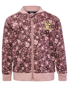 Толстовка Reißverschluss Jacket Hmlluchia Mädchen, цвет DEAUVILLE MAUVE Hummel