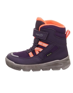 Сапоги Leder-Boots Mars, цвет Pflaume/Orange Superfit