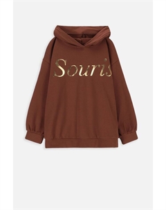 Толстовка Sweatshirt, коричневый Coccodrillo