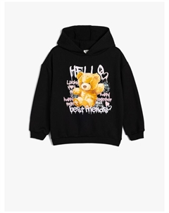 Толстовка Sweatshirt, черный Koton