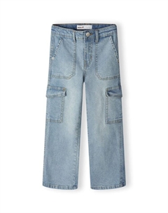 Тканевые брюки Cargohosen 20jean45, цвет blue denim Minoti