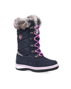 Сапоги Winterstiefel Holmenkollen, цвет navy/pink Trollkids