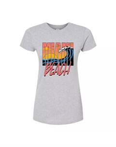 Футболка с графическим рисунком для юниоров Miami Beach, серый Licensed character