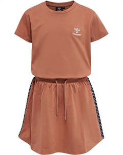 Платье S/S Hmlhedda Dress, цвет COPPER BROWN Hummel