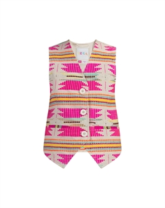 Утепленный жилет, розовый Izia