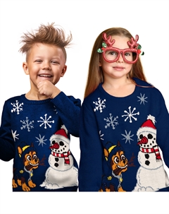 Пуловер Paw Patrol Winter Chase Blau, синий United labels