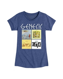 Футболка Genesis Albums для девочек 7–16 лет, синий Licensed character