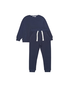 Комбинезон Langarmshirt & Hose MISweat Set (2-pcs), синий Minymo®