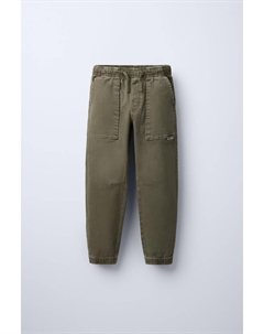 Суперэластичные брюки для спорта, оливково-зеленый Zara