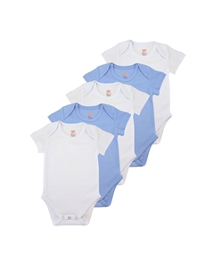 Body 5 PACK детское боди с короткими рукавами, однотонное, цвет Jungen Set M.m.c.