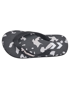 Шлепки Flipflop Flip Flop Kinder, цвет BLACK/WHITE Hummel