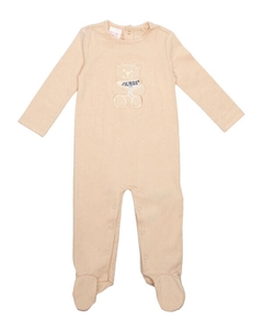 Комбинезон детский хлопковый, бежевый Guess