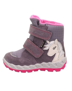 Сапоги Leder-Winterstiefel Icebird, цвет Violett/Pink Superfit