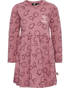 Платье Dress L/S Hmlelvira Mädchen, цвет NOSTALGIA ROSE Hummel