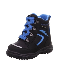 Сапоги Winterstiefel HUSKY1, цвет Schwarz/Blau Superfit