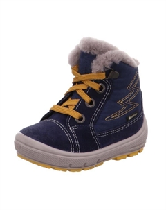 Сапоги Winterstiefel GROOVY, цвет Blau/Gelb Superfit