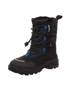 Сапоги Winterstiefel SNOW MAX, цвет Schwarz/Blau Superfit