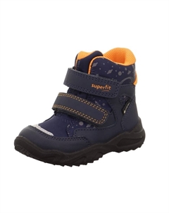 Сапоги Winterstiefel GLACIER, цвет Blau/Orange Superfit