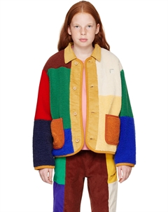 Детская куртка в стиле колор-блок Bobo choses