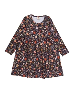 Платье Kleid, коричневый Walkiddy