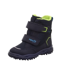 Сапоги Winterstiefel HUSKY, цвет Blau/Hellgrün Superfit
