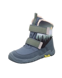 Сапоги Winterstiefel TRACE, цвет Blau/Gelb Superfit