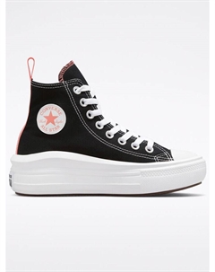 Высокие кроссовки Sneakers Chuck Taylor All Star Move Lift, цвет Schwarz/Pink Converse