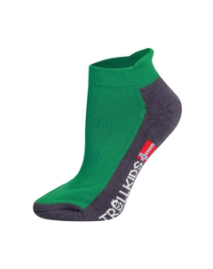 Носки Wandersocken Low Cut II, цвет pepper green Trollkids