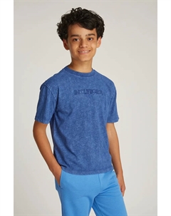 Хлопковая футболка для детей, синий Tommy hilfiger