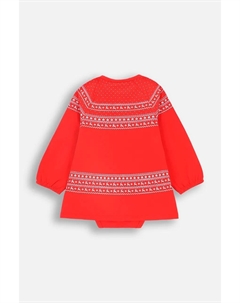 Платье для новорожденного, красный Coccodrillo