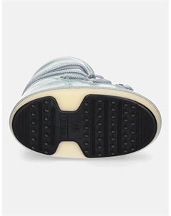 Детские зимние ботинки ICON JR GLITTER, бирюзовый Moon boot