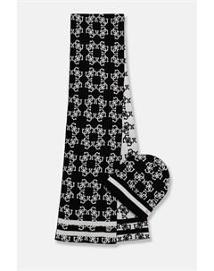 Шапка и шарф для детей, черный Guess