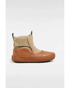 Детские зимние ботинки MTE Slip-On Hi Terrain, зеленый Vans