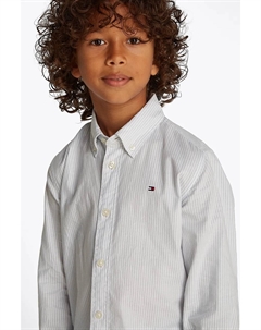 Детская рубашка, белый Tommy hilfiger
