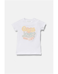 Детская футболка, белый Guess