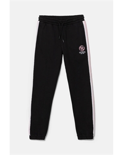 Спортивные брюки из хлопка для мальчиков, черный Guess