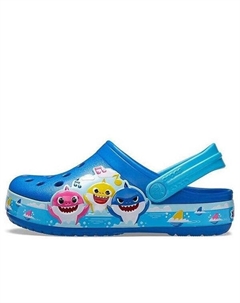 Кроссовки fun lab baby shark band clog 'blue', синий Crocs