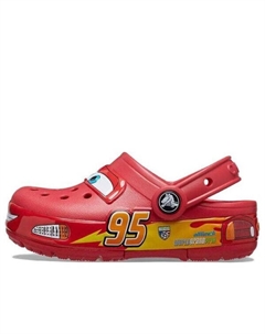 Кроссовки lightning mcqueen light up clogs 'red', красный Crocs