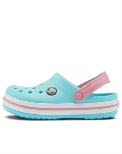Сандалии crocband clogs k 'blue white', синий Crocs