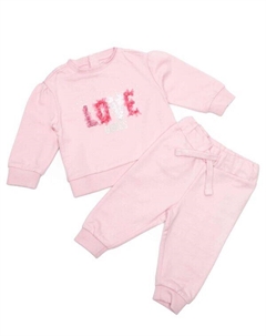 Спортивный костюм Regular Fit, розовый Guess