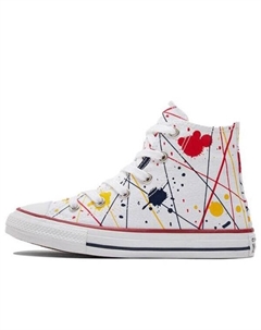 Кроссовки chuck taylor all star 'white splash', белый Converse