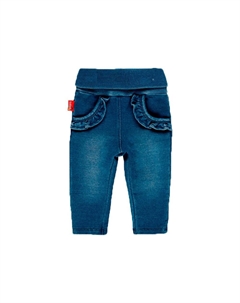 Брюки Fleece Denim Long, синий Boboli