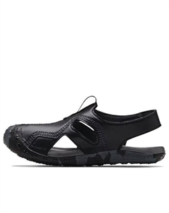 Тапочки fat tire defender sandal 'black camo', черный Under armour